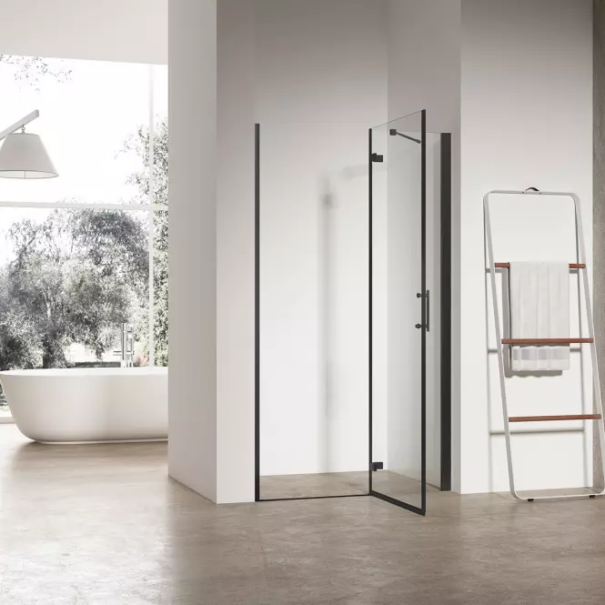 Sprchové dvere Jazz 100x190 black,2