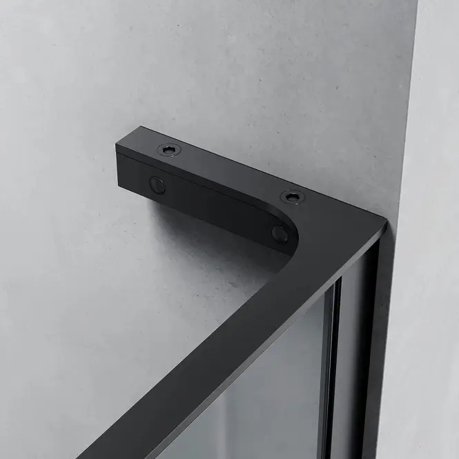 Sprchová stena Walk-In Pik 90x195 black,3