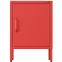 Nočný Stolík Kovový Mia Modern Red,3