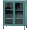 Vitrína Kovová Gina Modern Sea Green