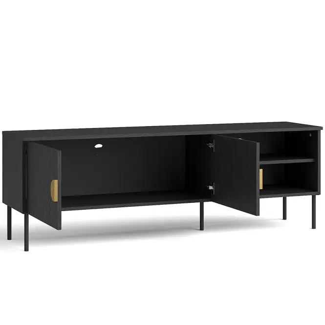 TV Stolík Mond 2D 08-B čierna,3