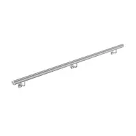 Stenové zábradlie Atlanta 2500 mm 3 upevňovacie body  nehrdz. oceľ