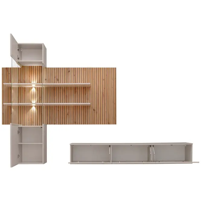 Obývacia Stena Gusto LUX B cashmire/artisan,4