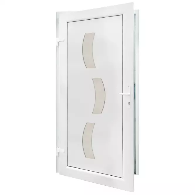 Dvere vchodové Zadar D30 90L 98x198x7 biela,2