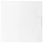 Vanička štvorcová Bazalt white 90x90