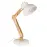 Stolová lampa UNLE 66392 biela/drevo LB1