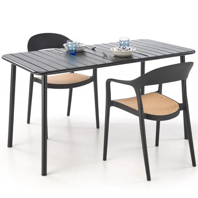 Stolička K530 čierna/prírodné,15