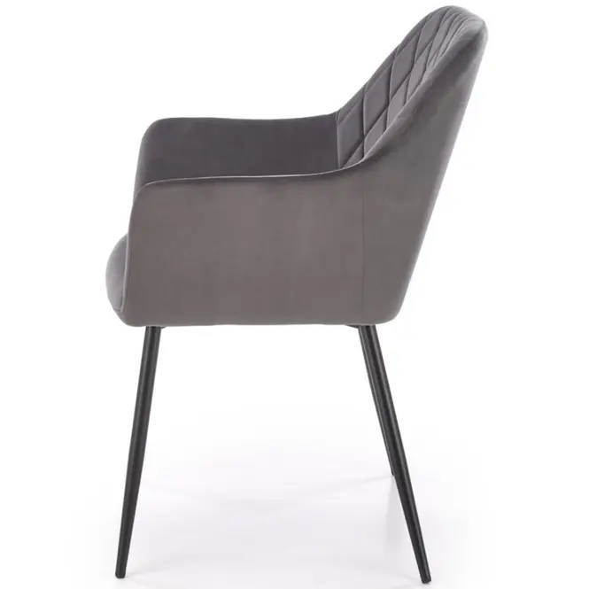 Stolička K558 sivá,4
