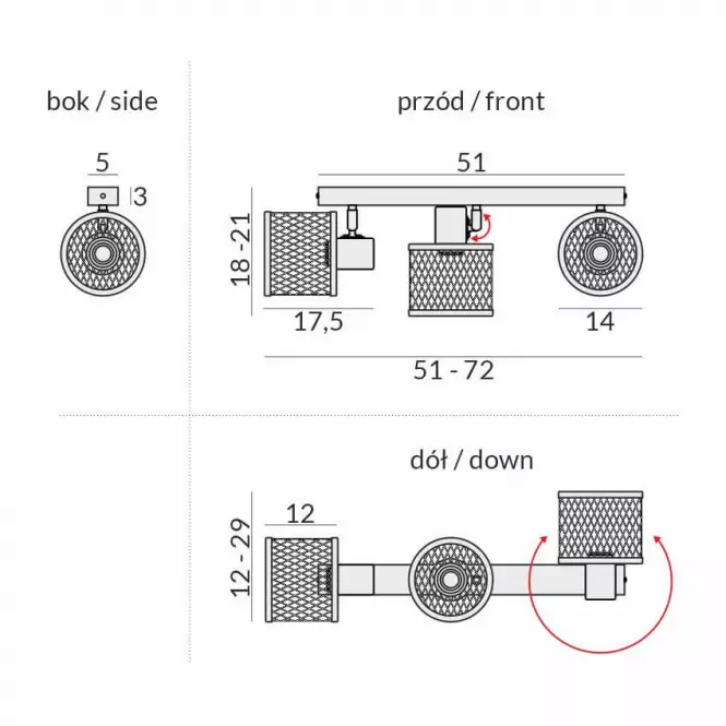 Luster BASKET 2952/Z-B-3  LS3