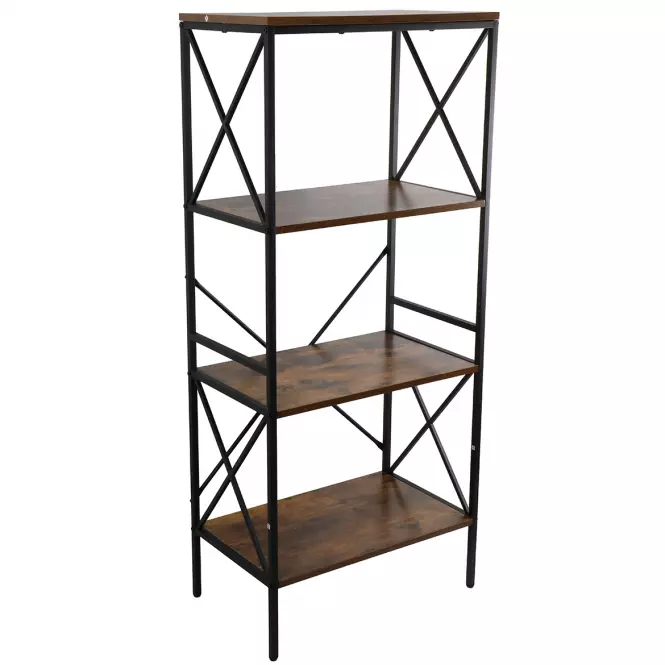 Regál Loft 8631 H dark vintage wood,3