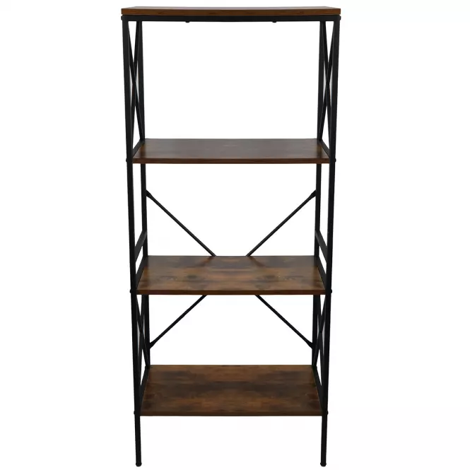 Regál Loft 8631 H dark vintage wood,4