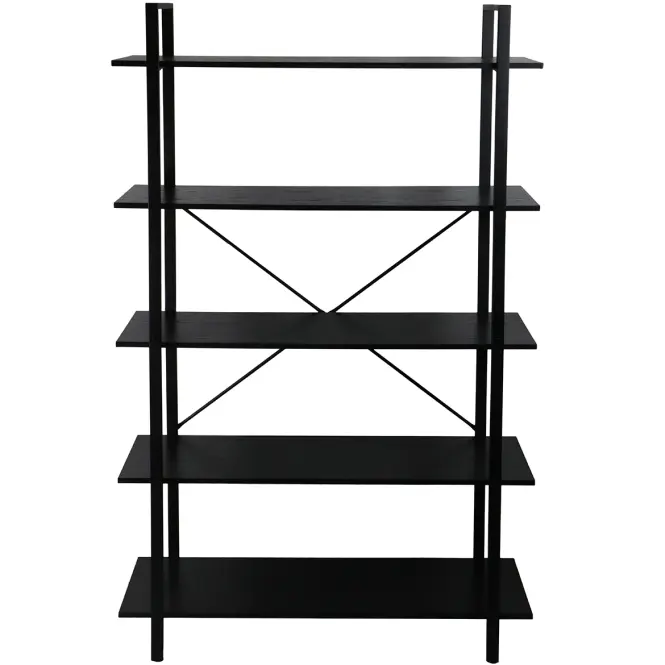 Regál Loft 8644 H čierny