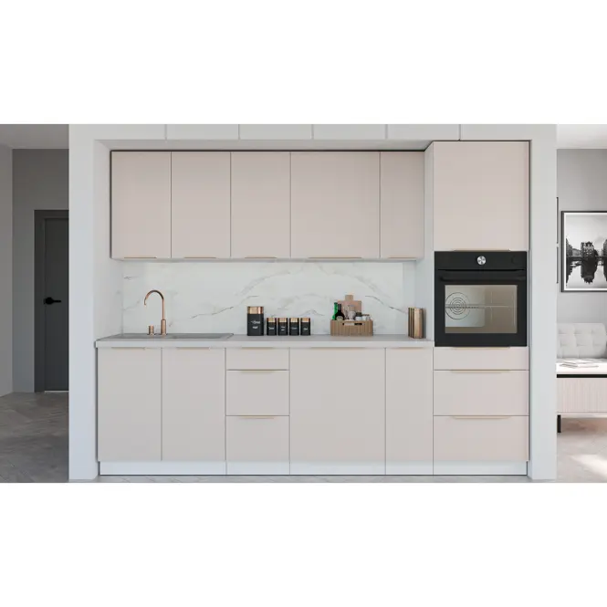 Kuchynská Skrinka Nicea 40D 1F BB pieskovo béžová