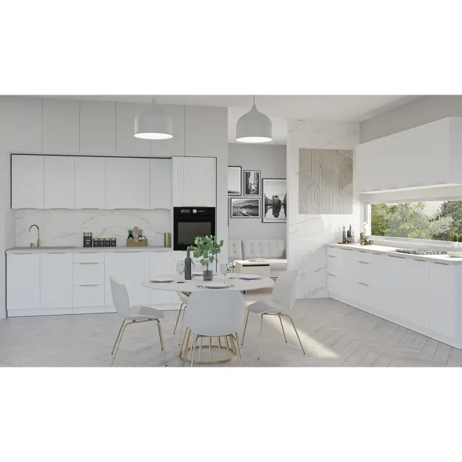 Kuchynská Skrinka Tuluza 60DPM-210 2F biely mat lamel