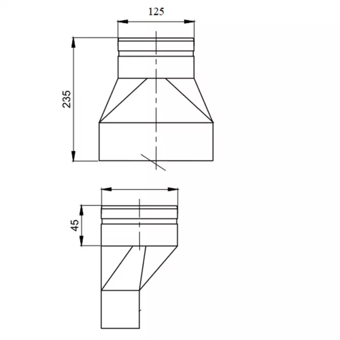 Redukcia 125 DPP21/A