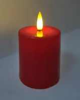 Sviečka LED červená