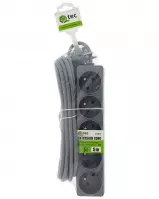 Predlžovací kábel Q-405f 5x z/u 5m sivý