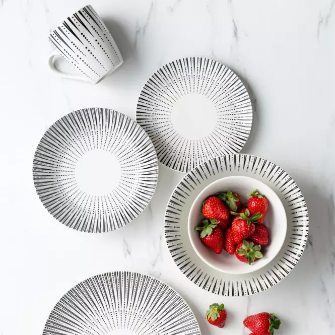 Porcelánový tanier na polievku Iris 20 cm,5