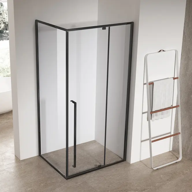 Sprchový kút obdĺžniková Zen 100x80x195 black