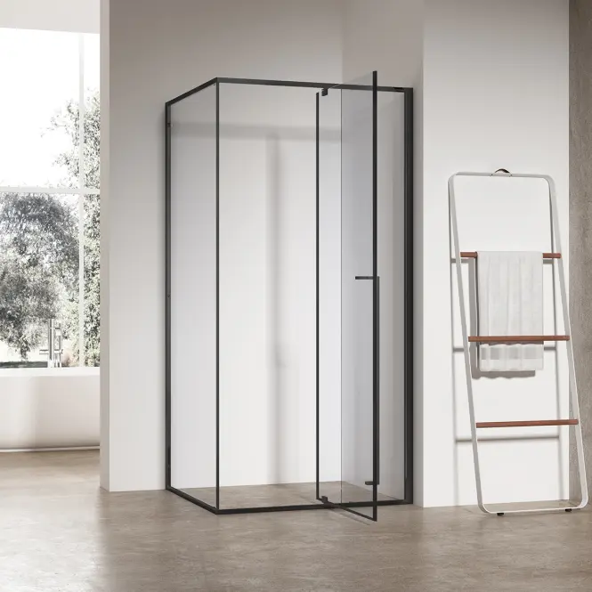 Sprchový kút obdĺžniková Zen 100x80x195 black