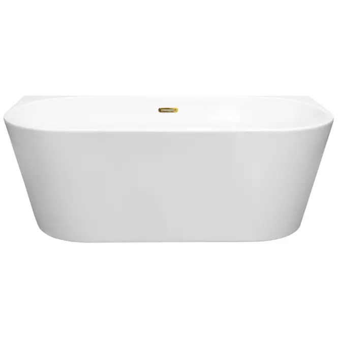 Voľne stojaca vaňa prístenná Vica New 160/80 + sifón klik-klak čistený z hora s prepadom slim chróm,2