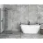 Voľne stojaca vaňa Ayla 170/80 + sifón klik-klak s prepadom zlatá,6