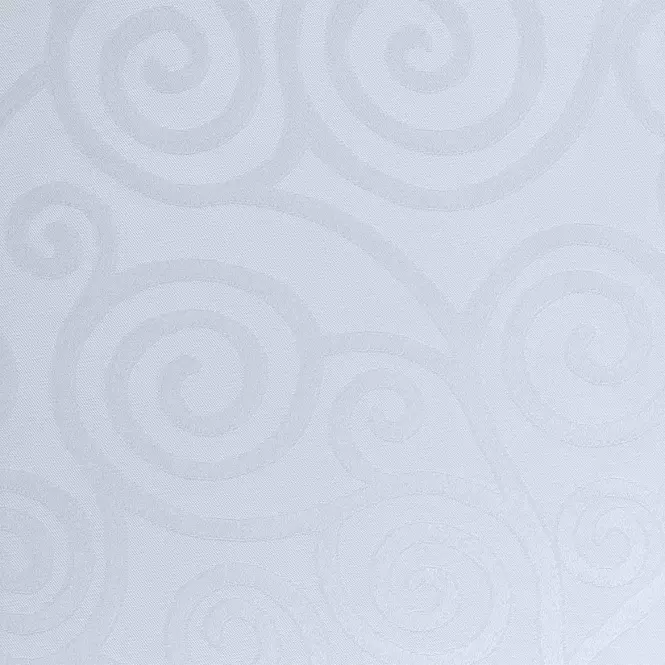 Obrus Slimák biela 140x200 cm odolný voči škvrnám