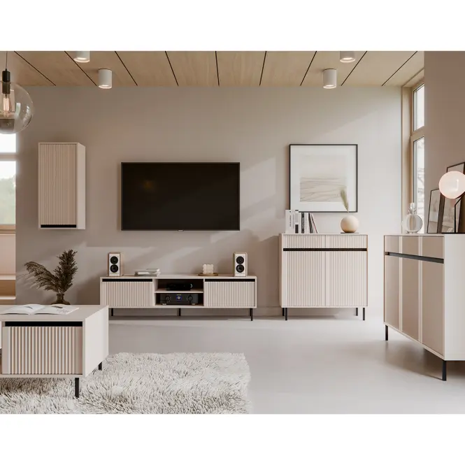 TV Stolík Osaka 302 2S pieskovo béžová