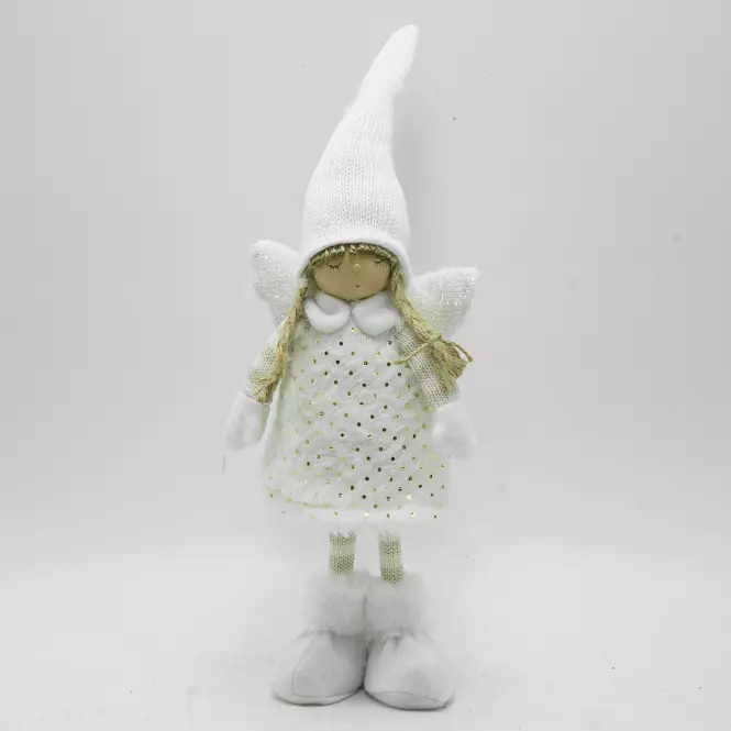 Anjel biely 15x10x45 cm