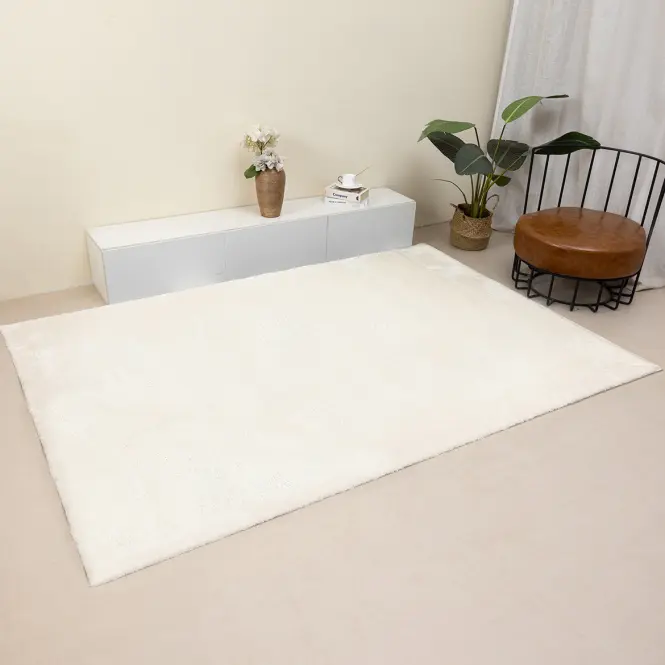 Koberec Shaggy Microfiber RS-BSR 0,8/1,5 krémová