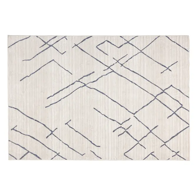 Koberec Chenile Print Rug 1,6/2,3 RS2227PT-4 krémová
