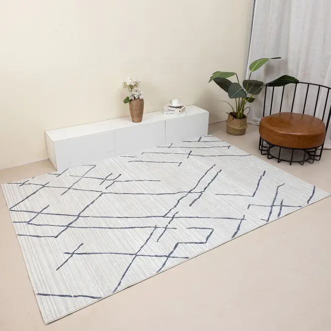 Koberec Chenile Print Rug 1,6/2,3 RS2227PT-4 krémová