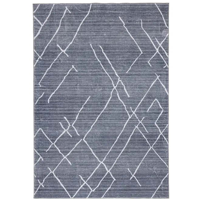 Koberec Chenile Print Rug 1,6/2,3 RS2227PT-5 šedá