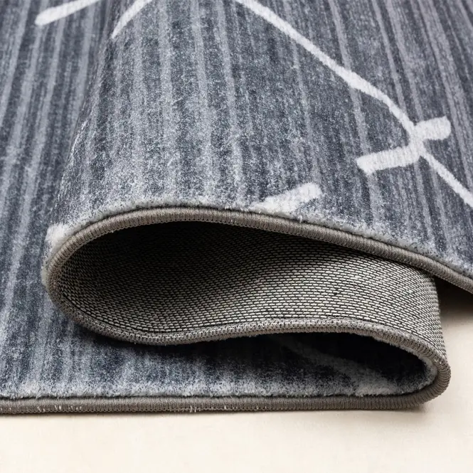 Koberec Chenile Print Rug 1,6/2,3 RS2227PT-5 šedá