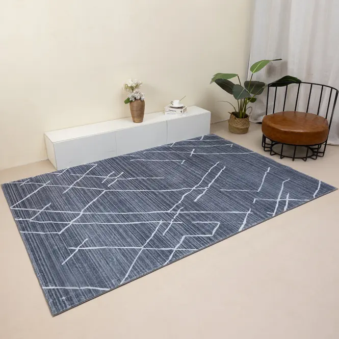 Koberec Chenile Print Rug 1,6/2,3 RS2227PT-5 šedá