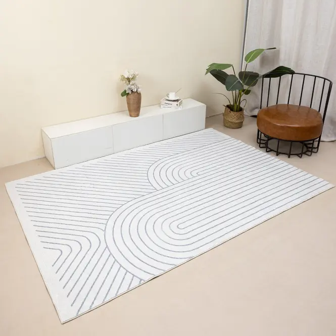 Koberec Chenile Print Rug 1,6/2,3 RS2268PT-3 krémová