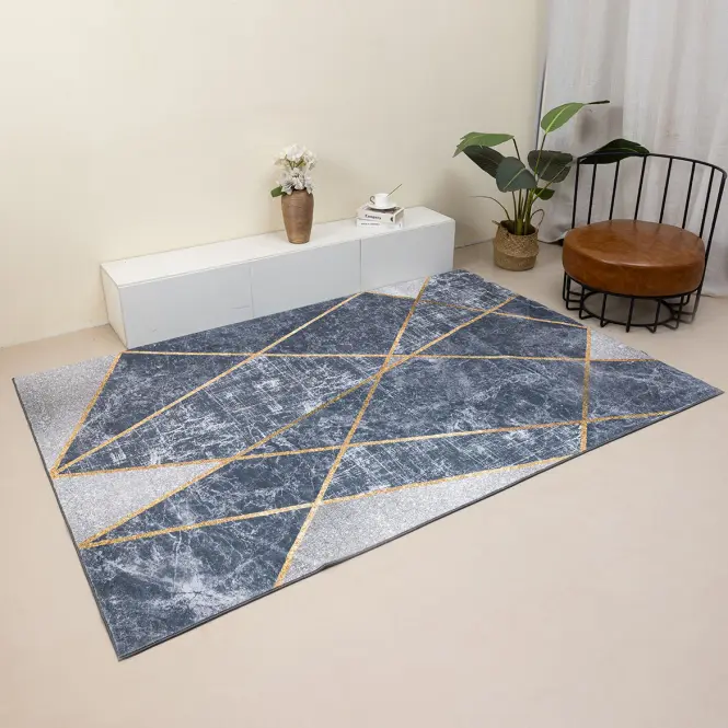 Koberec Chenile Print Rug 1,33/1,9 RS2320PT-4 šedá