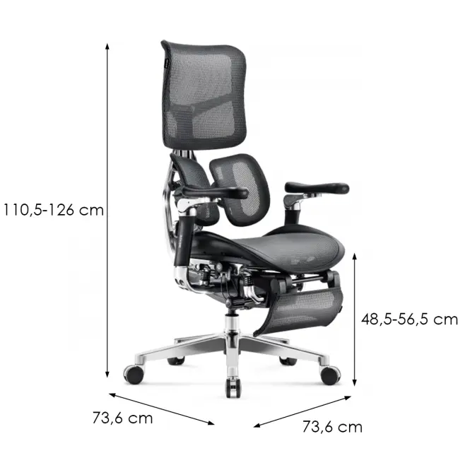 Kancelárske kreslo Brave V-Kinetic Čierna