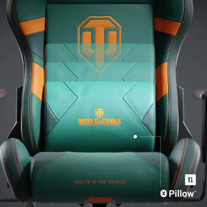 Otočné kreslo Diablo X-One 2.0 World Of Tanks