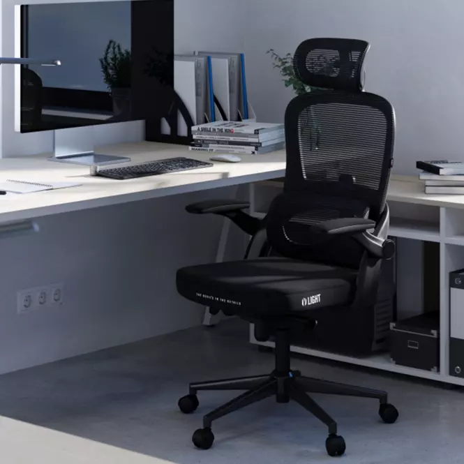 Kancelárske kreslo Diablo V-Light Čierna,14