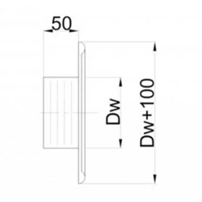 Rozeta  DPO20/100,2