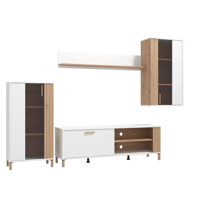 Obývacia Stena Bestia Artisan/Biela 11013735,5
