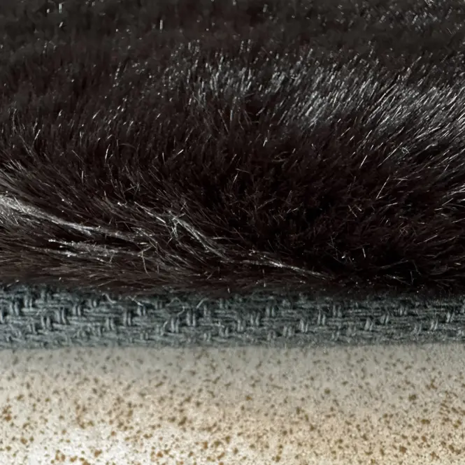 Koberec Rabbit Fur Timmy-F 1,2/1,8 Tfc9 čierna
