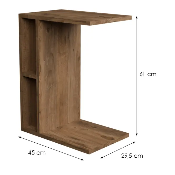 Konferenčný stolík Fd-Sct-001 prírodné,3