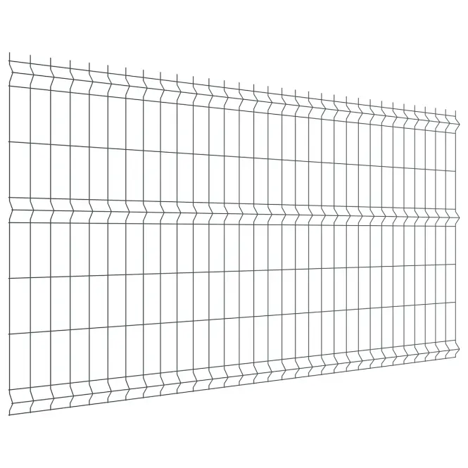 Plotový panel Ø3,1 mm, oko 80x200 mm, h:1230 š:2500 mm, pozink.