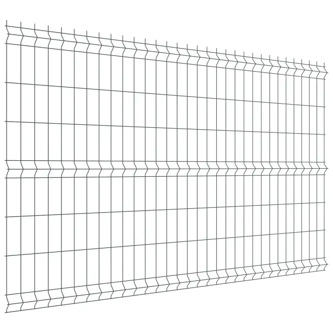 Plotový panel Ø3,1 mm, oko 80x200 mm, h:1530 š:2500 mm, pozink. + RAL 7016