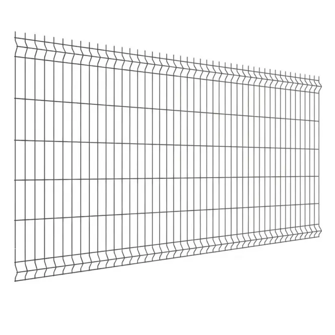 Plotový panel Ø4,0 mm, oko 55x200 mm, h:1230 š:2500 mm, pozink. + RAL 7016