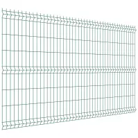 Plotový panel Ø4,0 mm, oko 55x200 mm,  h:1530 š:2500 mm, pozink. + RAL 6005