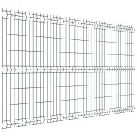 Plotový panel Ø4,0 mm, oko 55x200 mm, h:1530 š:2500 mm, pozink. + RAL 7016
