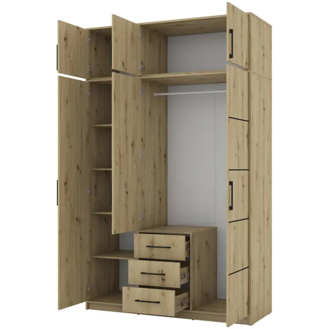Nadstavec na skriňu Bollate 3 Artisan,6